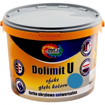 Farba akrylowa DOLIMIT U CHEMSTAL Błękitny 1L