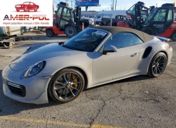 Porsche 911 991 Turbo/Turbo S Cabrio Facelifting 3.8 540KM 2018 Porsche 911 Turbo 2018 3.8 Benzyna 540KM