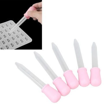 5шт прозрачные пипетки для переноса своими руками