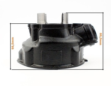 КОМПЛЕКТ ЦИЛИНДР + ГОЛОВКА. 2T 70CCM (47 мм) - ЖИДКОСТЬ - AM6 MINARELLI, YAMAHA, PEU