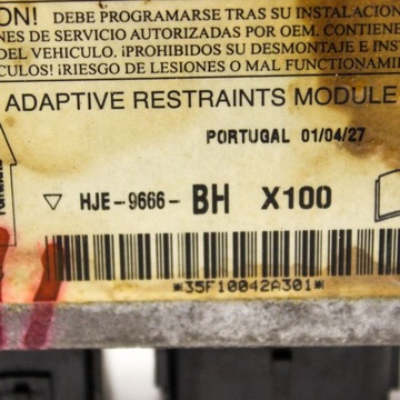 HJE-9666-BH MODUL AIRBAG JAGUAR XK 8 CONVERTIBLE X100 4.0 XKR