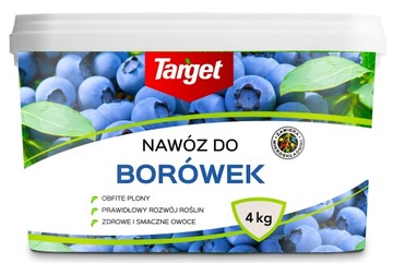 TARGET NAWÓZ DO BORÓWEK KWAŚNOLUBNYCH Z MIKRO 4KG