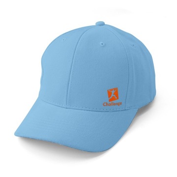 Czapka z daszkiem basebolówka Baseball Cap Challenge błękitna uniwersalny