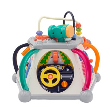 Интерактивный сортер Мультикуб ОБРАЗОВАТЕЛЬНЫЙ КУБ РАЗВЛЕКАТЕЛЬНЫЙ ЦЕНТР для ДЕТЕЙ