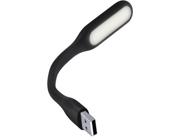 Гибкая силиконовая USB-лампа для ноутбука, ноутбука, компьютера, 6 светодиодов, сильная