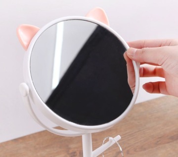ЗЕРКАЛО ДЛЯ МАКИЯЖА РОЗЫ КОШКА КОТЯНЫЕ УШИ