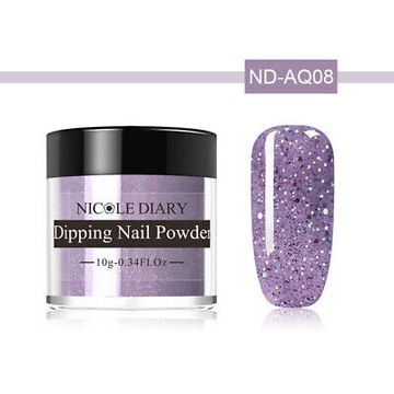 NICOLE DIARY - manicure tytanowy - PROSZEK AQ08