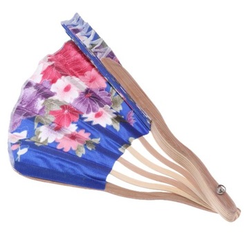 Японский цветочный складной карманный свадебный веер-подарок