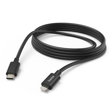 Hama KABEL USB-C – Lightning 3 m 3A MFI 480 Mb/s