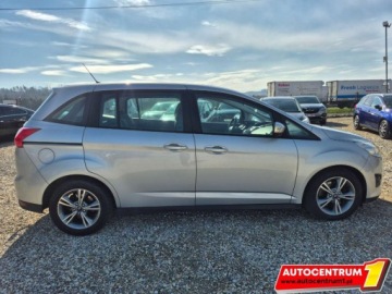 Ford C-MAX II Minivan 1.0 EcoBoost 100KM 2014 Ford C-MAX Czujniki Parkowania Klimatyzacja Grzane Fotele Pelen Serwis, zdjęcie 10