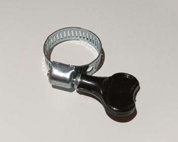 OBEJMA SKRĘCANA ŚLIMAKOWA 16-25mm Z MOTYLKIEM SKUTER MOTOCYKL CROSS QUAD