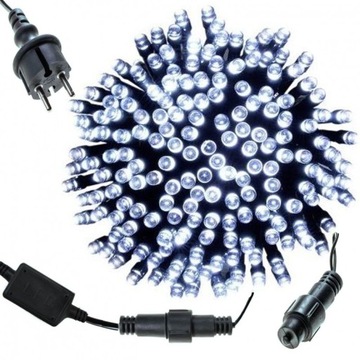 LAMPKI CHOINKOWE ZEW. /WEWN. 300LED- STAŁE ŚWIATŁO