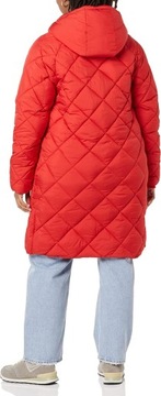 Damski płaszcz puchowy Amazon Essentials L czerwony