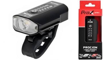 LAMPA PRZÓD PROX PROCJON 600Lm, 1200mAh, USB-C, SAFE MODE, GO PRO