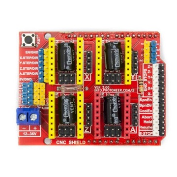 CNC Shield V3 - контроллер фрезерного станка