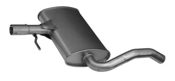 Tłumik układu wydechowego przedni Asmet 03.037 ASM03.037 ASM03.037