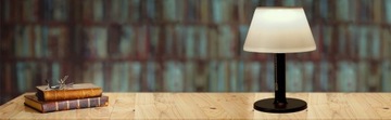 SOLARNA LAMPA BIURKOWA WEWNĘTRZNA LED IP44 2000mAh