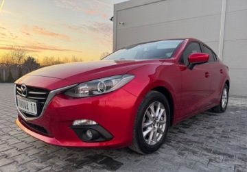 Mazda 3 III Sedan 2.2 SKYACTIV-D 150KM 2015 Mazda 3 Bezwypadek serwis aso2 wlascicielijedzie jak nowa 2.2 Diesel