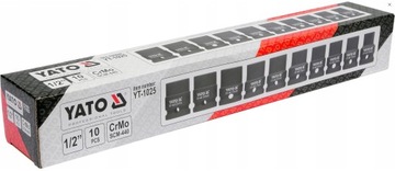 НАБОР ТОРЦЕВЫХ ТОРЦЕВЫХ КЛЮЧЕЙ YATO AS-DRIVE 1/2
