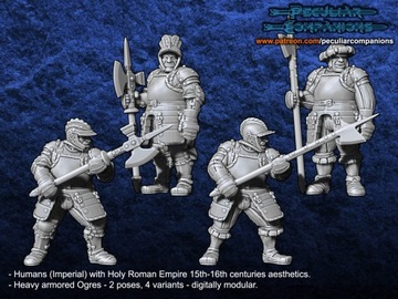 Империя Бронированные огры-ландскнехты - x1