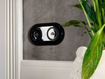 РАМКА ЛОФТ РЕТРО ТРОЙНАЯ 227x85мм ЧЕРНАЯ JLM