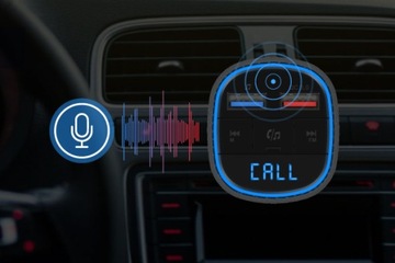 Навител BHF02 BASE Bluetooth FM-передатчик