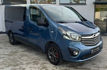 Opel Vivaro B Kombi Extra Long H1 2,9t 1.6 CDTI 115KM 2015 Opel Vivaro 9Osobowe ! 2x KLIMA, zdjęcie 2