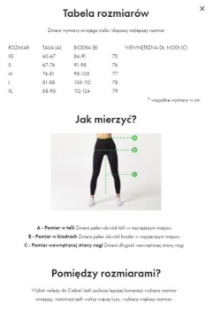 СПОРТИВНЫЕ ЛЕГИНСЫ С ВЫСОКОЙ ПОСАДКОЙ, ЧЕРНЫЕ CARPATREE - M