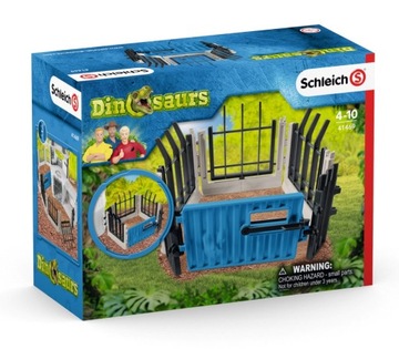 SCHLEICH Zestaw ogrodzeń dla dinozaurów