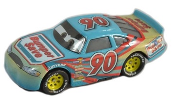 MATTEL CARS3 AUTA PONCHY WIPEOUT no.90 BUMPER SAVE 1:55 z PL