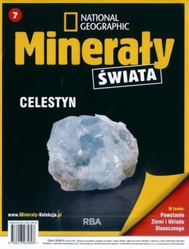 KOL. MINERAŁY ŚWIATA nr 7 - CELESTYN