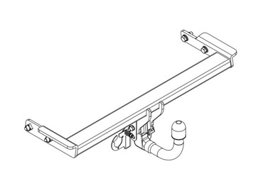 NOVÝ ODEPÍNACÍ ZAŘÍZENÍ(HÁK) TÁŽNÝ DO VOLVO S60 II SEDAN 06.2010-2018 AUTO-HAK