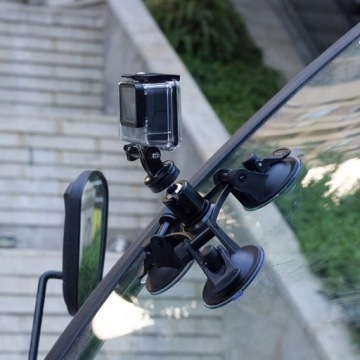 Крепление на окно с тройной присоской для GoPro DJI Action Sony RU