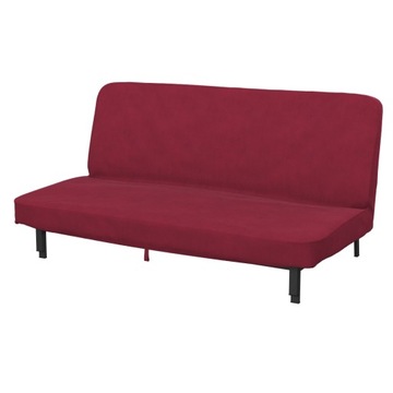 NYHAMN Pokrycie 3-os sofy rozkł , Velvet Wine Red