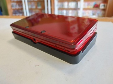 КОНСОЛЬ NINTENDO 3DS RED + СТИЛУС + КАРТА ПАМЯТИ + УПРАВЛЕНИЕ + ДОК-СТАНЦИЯ