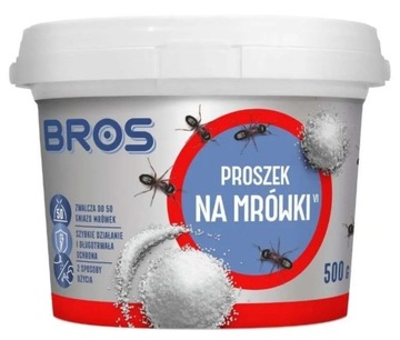 BROS PREPARAT Proszek na mrówki, 500 g