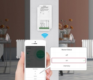 Реле с датчиком температуры Wi-Fi термостат Moes MS-103-WP TUYA