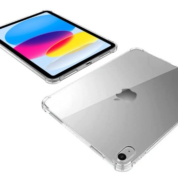 ETUI PLECKI SILIKONOWE + SZKŁO HARTOWANE + RYSIK do iPad 10.9 '' 10 GEN