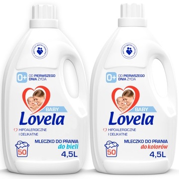 LOVELA Hipoalergiczne Mleczko do Prania 2x4.5 (L1)