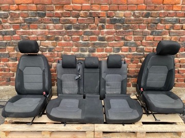 VW PASSAT B7 KOMBI FOTELE KANAPA FOTEL PRZÓD P/L AIRBAG KPL.