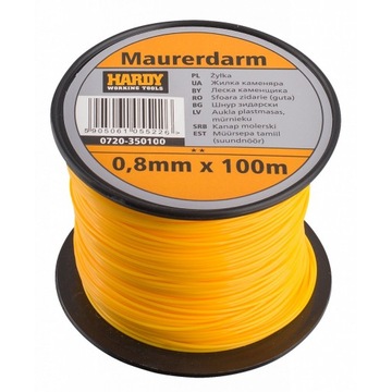 Żyłka murarska Hardy 0720-350100 0,8 mm 100 m
