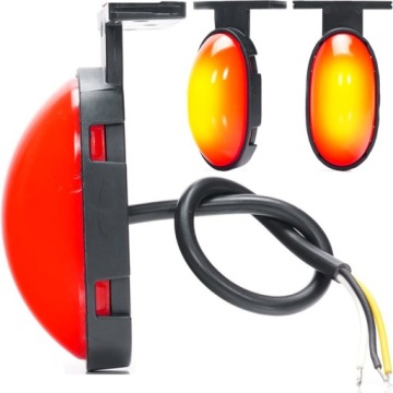 КРАСНЫЙ СВЕТОДИОДНЫЙ ЗАДНИЙ ГАБАРИТНЫЙ ФОНАР НА ПЕТЛИ WAŚ