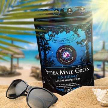 Yerba Mate Green Sin Humo Original Mas Inteligente 0,5 кг + Pajaro Guarana