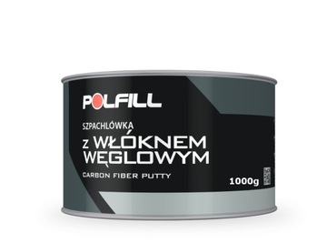 SZPACHLÓWKA Z WŁÓKNEM WĘGLOWYM POLFILL 1000g