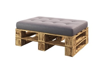 Pufa drewniana meble z palet meble paletowe (PUFA_120x80_30_R)