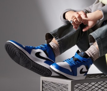 Nike Air Jordan 1 Mid Blue - Niska cena na Allegro Nike Air Jordan 1 Mid Blue - Niska cena na Allegro
