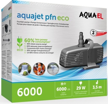 AQUAEL Pompa fontannowa PFN ECO 6000
