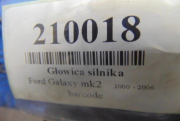 FORD GALAXY MK2 1.9TDI HLAVA MOTORU 038103373R