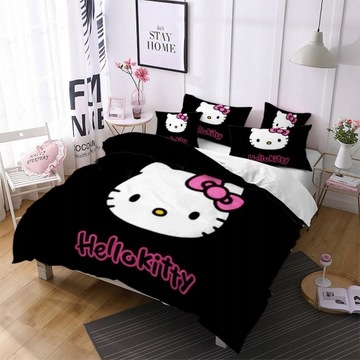 Komplet Pościeli MŁODZIEŻOWY Hello Kitty