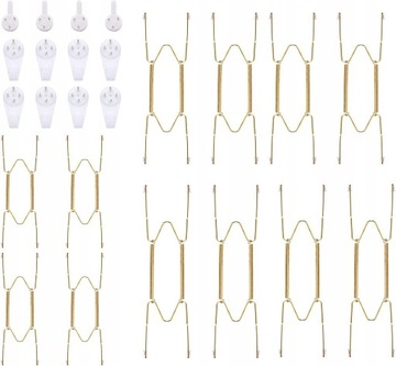 12 pieces of invisible plate hangers